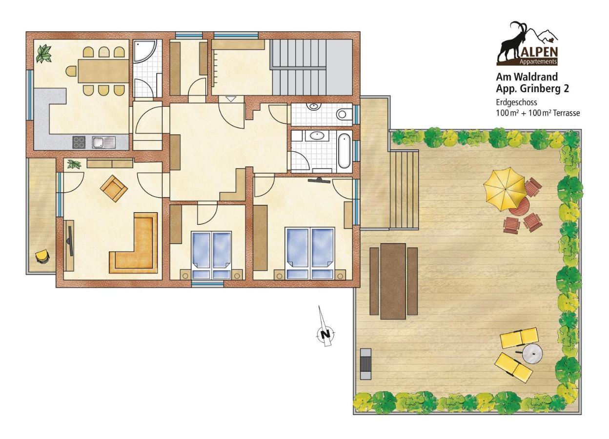 Alpen Appartements Hochmuth Майерхофен Екстериор снимка