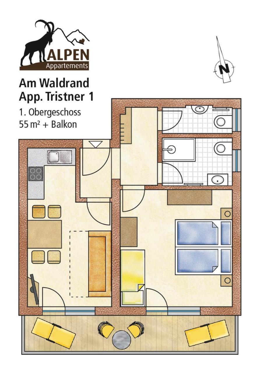 Alpen Appartements Hochmuth Майерхофен Екстериор снимка